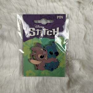 Disney Stitch and Angel Enamel Pin